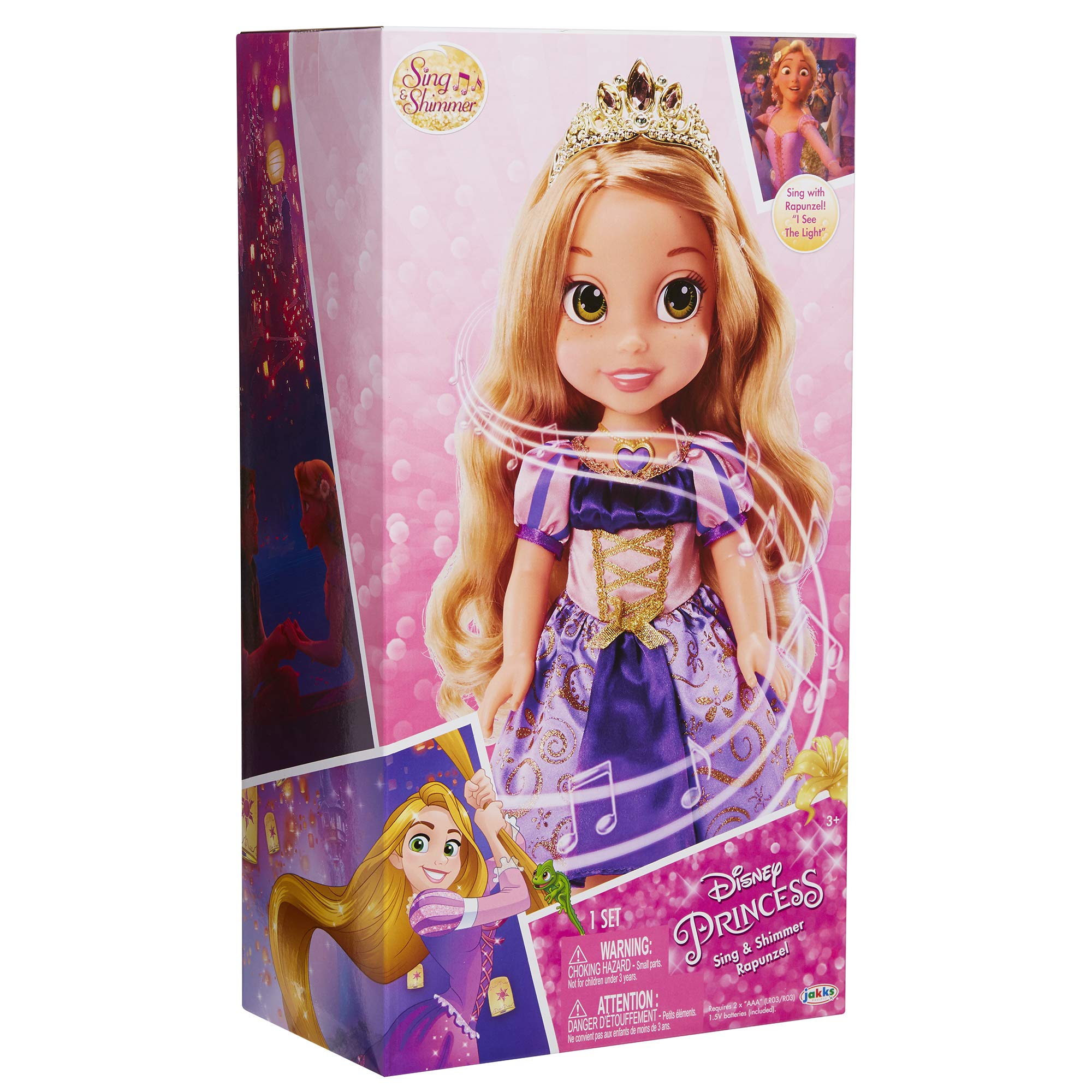 Rapunzel♡出品♡ Disney Princess - Rapunzel Styling Head - Toddler Doll 40cm